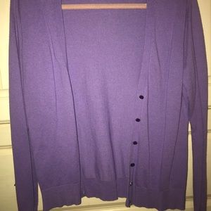 Purple Cardigan